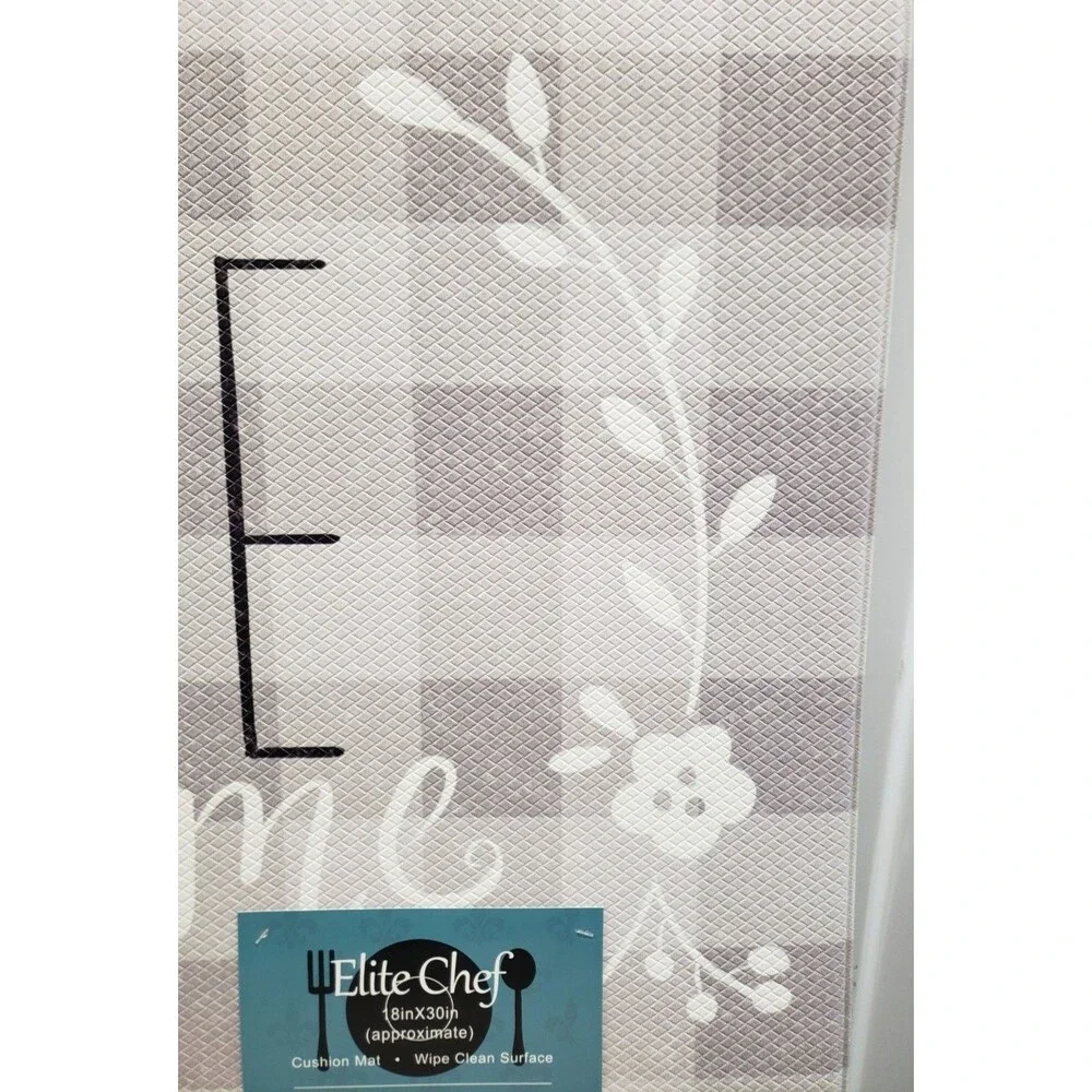 Anti-Fatigue Printed PVC Kitchen Floor Cushion Mat (18